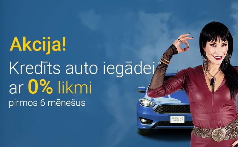 Auto akcija Incredit piedāvājums